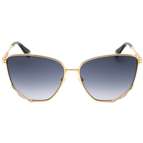 Marc Jacobs Dark Grey Sf Lens Yellow Gold Sunglasses One Size